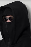 Balaclava Layered Double Zip Hoodie