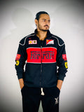 Racing Icon Black Ferrari F1 Vintage Jacket | For True Racers and Motorsport Enthusiasts