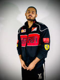 Racing Icon Black Ferrari F1 Vintage Jacket | For True Racers and Motorsport Enthusiasts