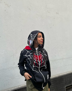 SPIDERMAN HOODIE FULL ZIP UP  AT MERCY WEAR